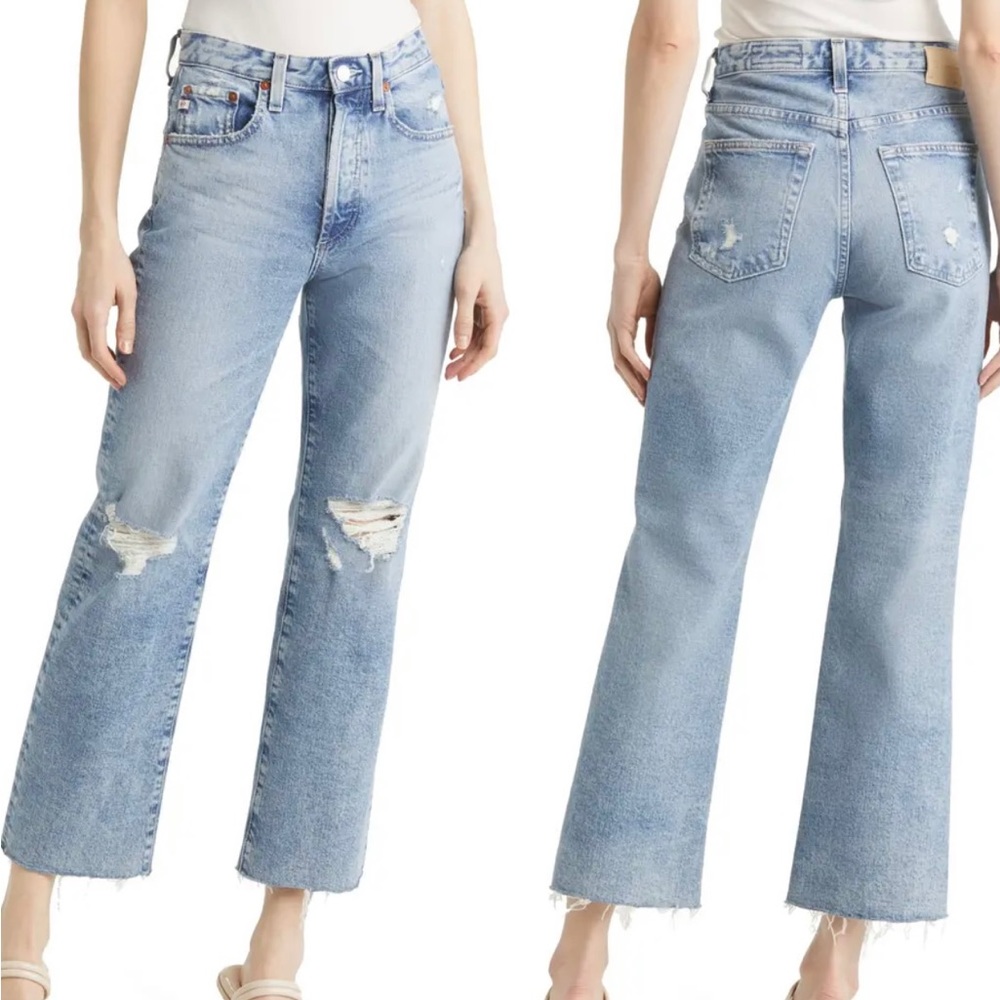 AG Kinsley high waist crop jeans